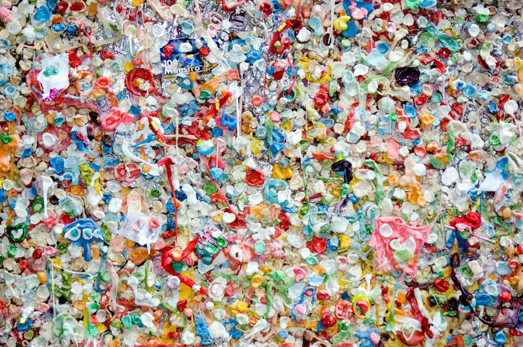Sorted waste materials prepared for recycling