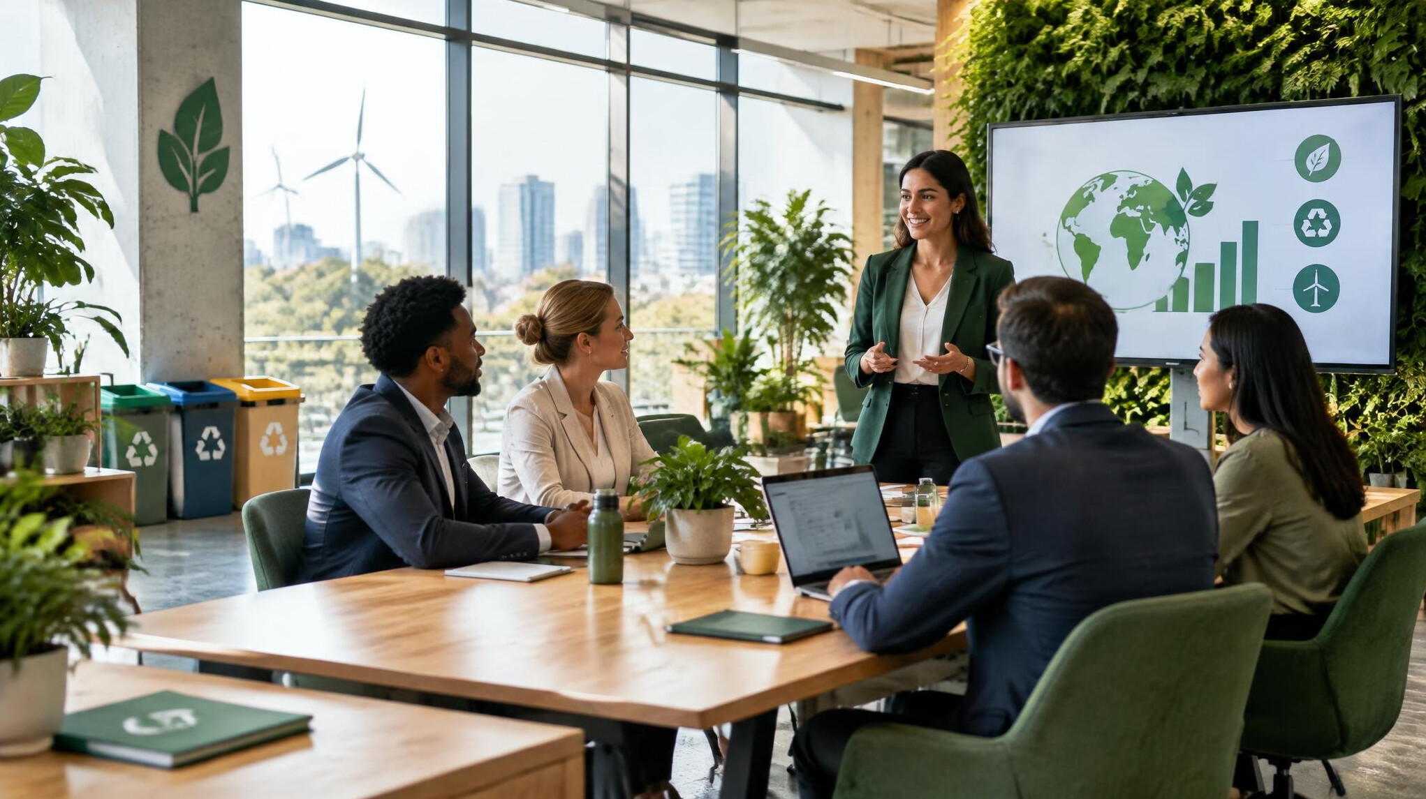 sustainable corporate office