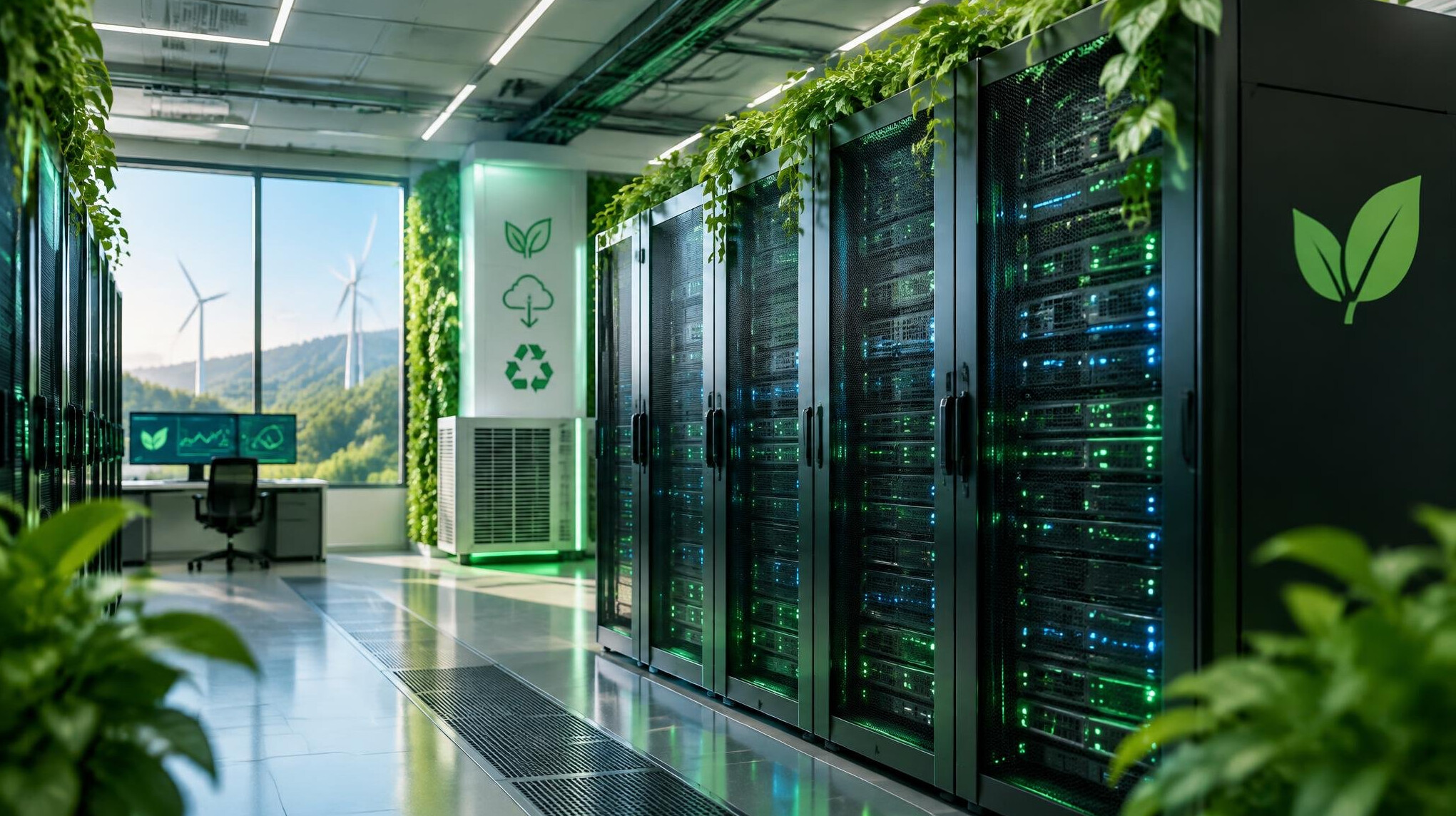 sustainable server room